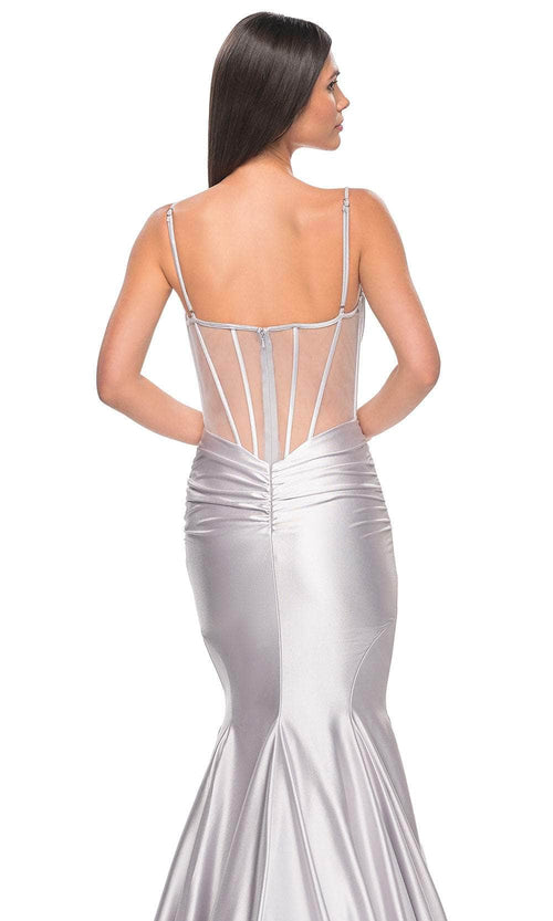 La Femme 32269 Plunging Mermaid Prom Dress