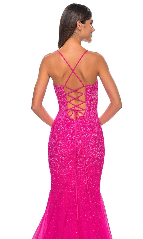 La Femme 32273 Embellished V-Neck Prom Dress