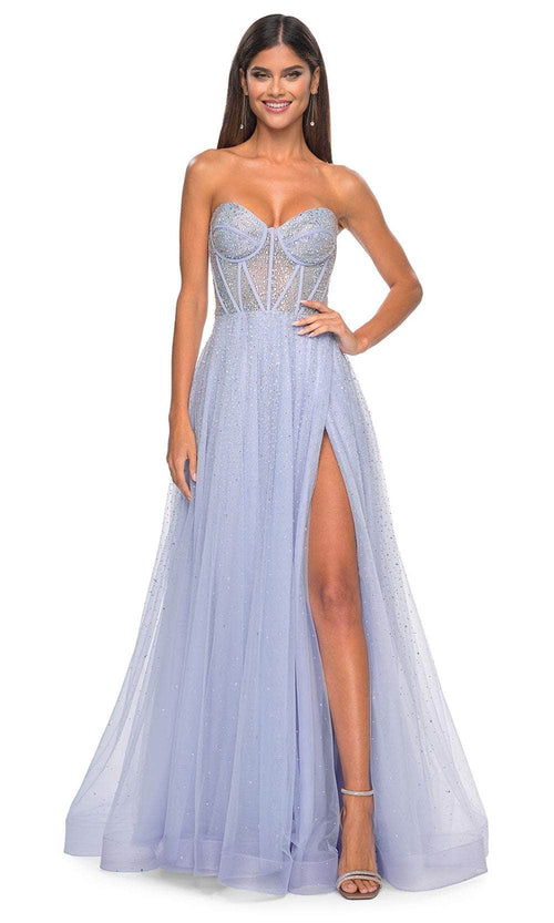 La Femme 32278 Bejeweled Bustier Prom Dress