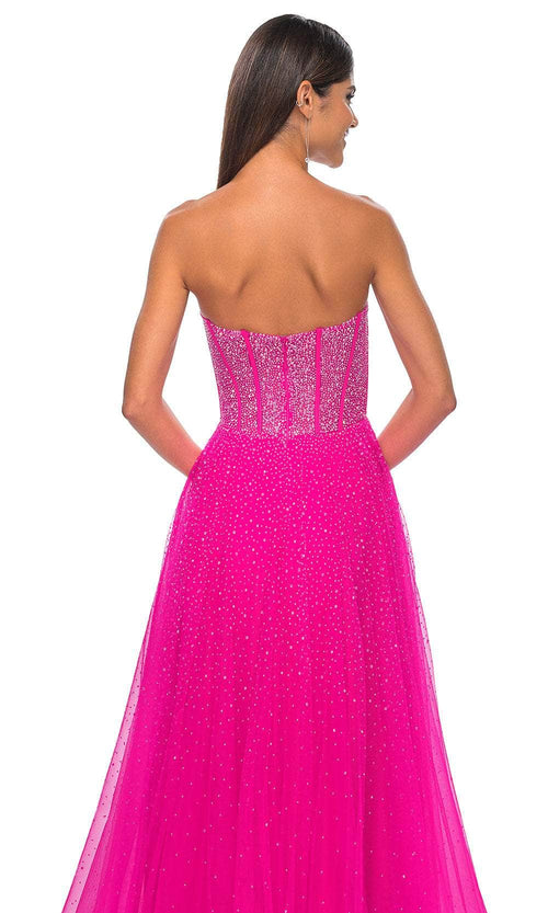 La Femme 32278 Bejeweled Bustier Prom Dress