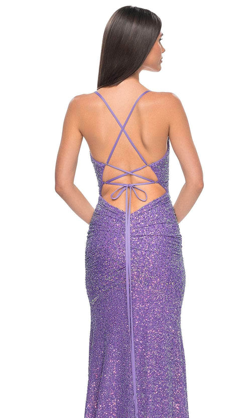 La Femme 32330 Spaghetti Strap Sweetheart Prom Dress