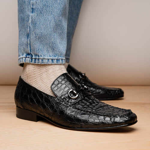 Marco Di Milano Landro Black Leather Oxford