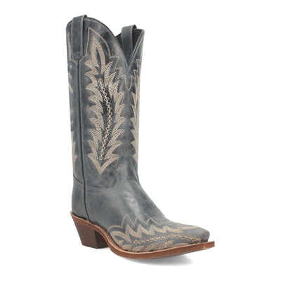 Laredo Women's Emmylee Snip Toe Leather Boots - Blue 52207