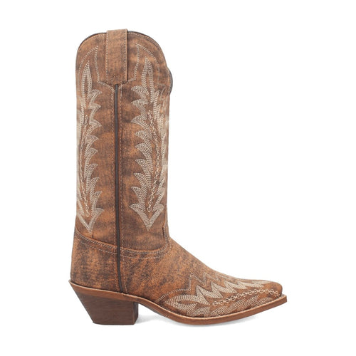 Laredo Women's Emmylee Snip Toe Leather Boots - Tan 52189