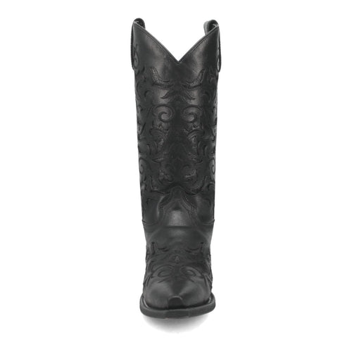 Laredo Women's Night Sky Snip Toe Leather Boots - Black 52450