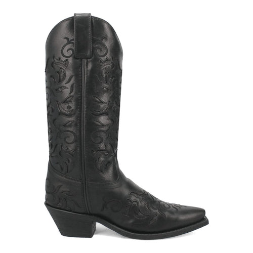 Laredo Women's Night Sky Snip Toe Leather Boots - Black 52450