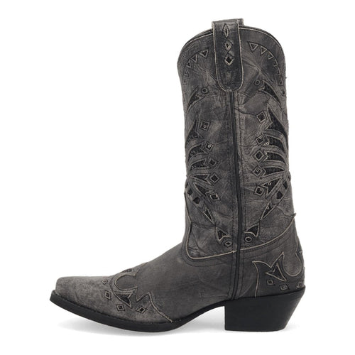 Laredo Women's Stevie Snip Toe Leather Boots - Black 52120