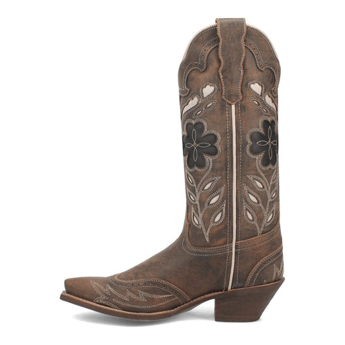 Laredo Women's Zury Snip Toe Leather Boots - Brown 54268