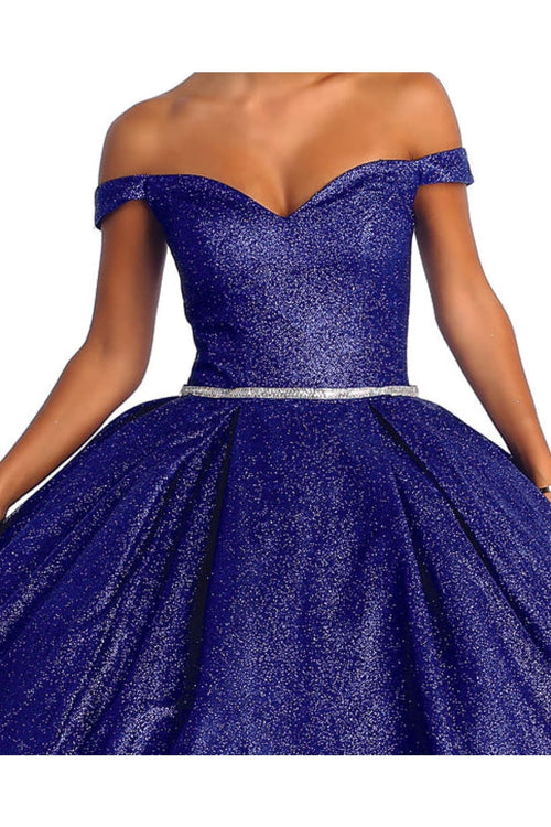 Shimmering Quince Gown