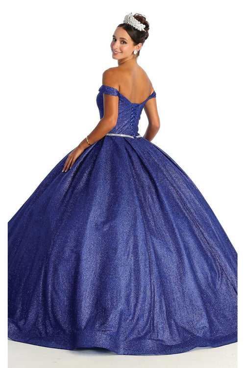 Shimmering Quince Gown