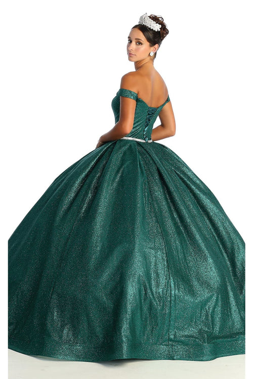 Shimmering Quince Gown