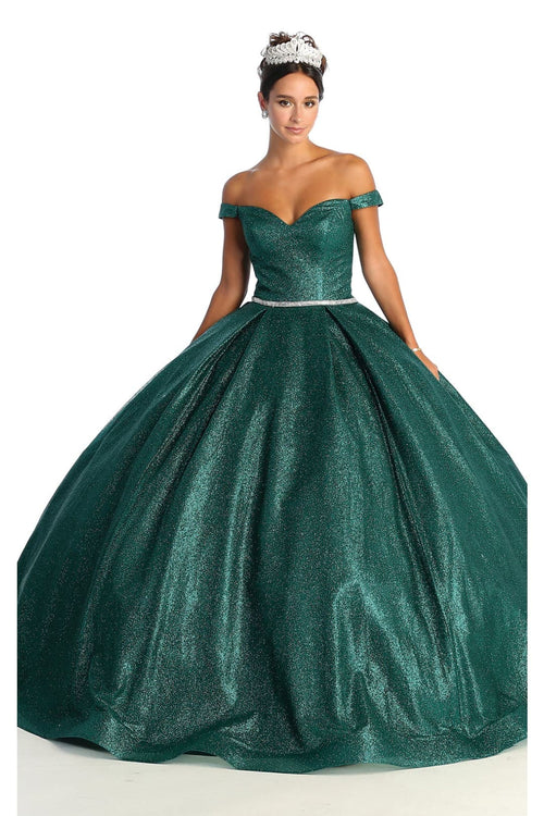 Shimmering Quince Gown
