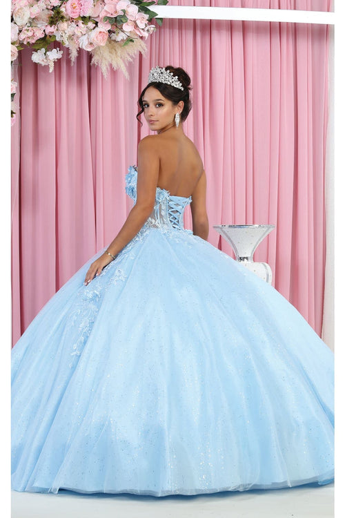Sleeveless QuinceaƱera Ball Gown