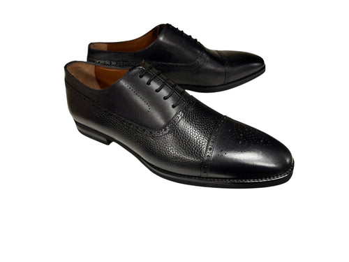 P0005226 -Lord -Cap toe Perforated -Black
