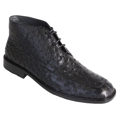 Men's Original Exotic Ostrich Skin Shoes LAB-ZA30603