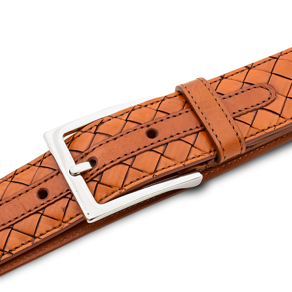 Mezlan Woven Calfskin Loafer ā SuitUSA