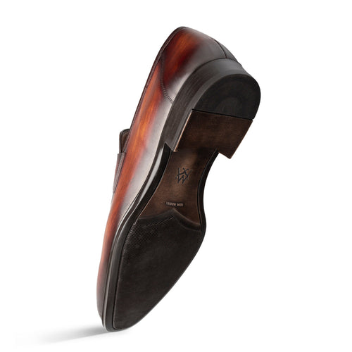 Mezlan Avenue Penny Loafer - Luxury Leather Rubber Sole