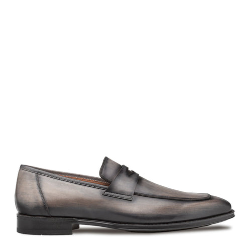 Mezlan Avenue Penny Loafer - Luxury Leather Rubber Sole