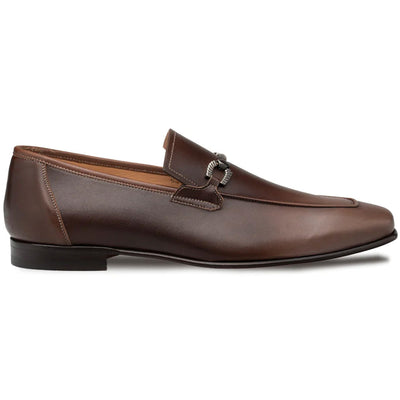 Mezlan Brunello Two-Tone Bit Loafer Taupe / Brown (21100)