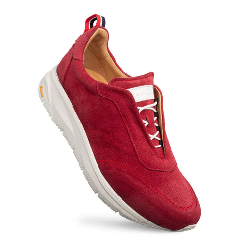 Mezlan Alcoy Suede Sneaker Red (21118)