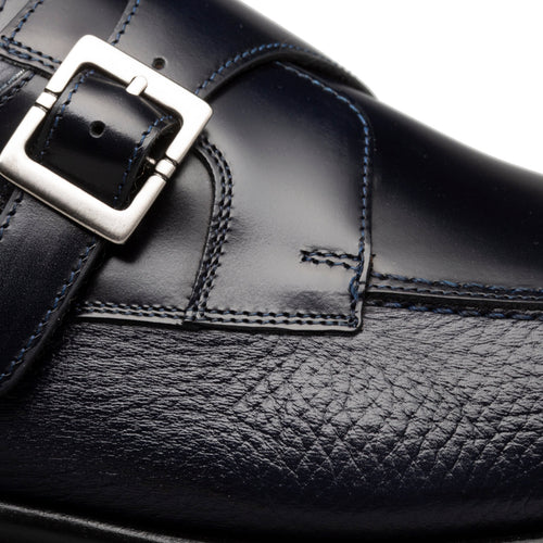 Mezlan Pego Monk Strap - Luxury Italian Leather Shoes