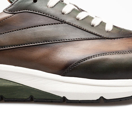 Mezlan Magico Two-Tone Sneaker Forest / Olive (21283-F)
