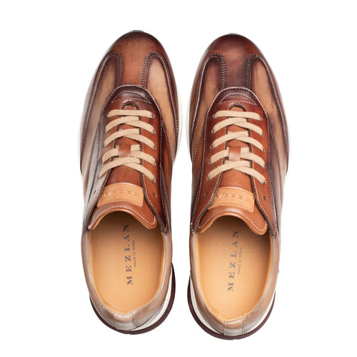 Mezlan Magico Two-Tone Sneaker Tan / Taupe (21283-F)