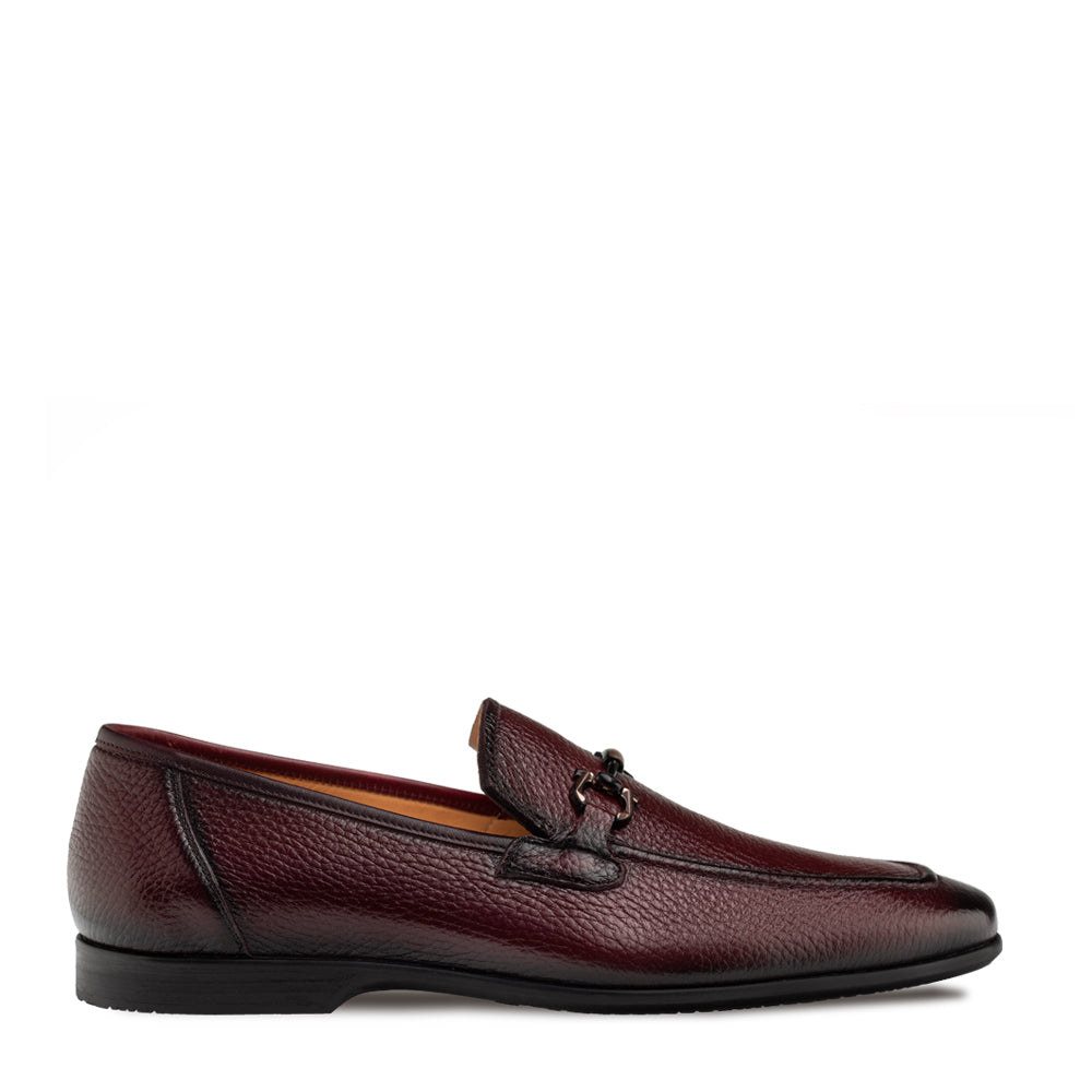Mezlan Marinelli Deer Ornament Slip-On - Luxury Italian Loafer