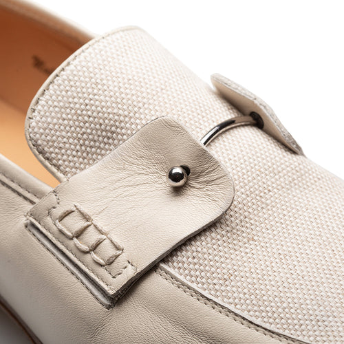 Saona Calf/Linen Slip On