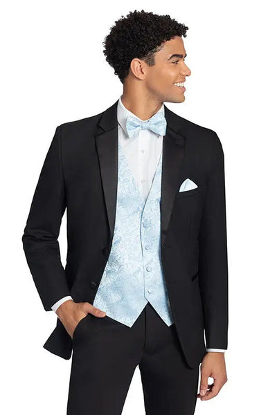 Metro Notch Black Tuxedo Jacket (Separates) by Mark of Distinction