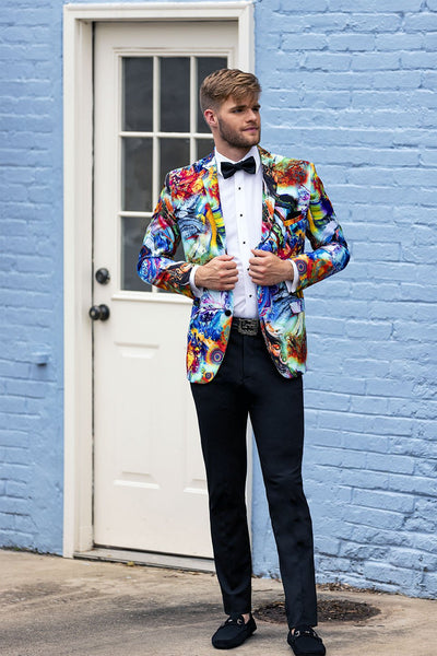 Hendrix Shawl Tuxedo Jacket (Separates) by Mark of Distinction