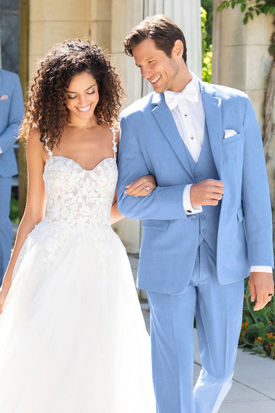 Metro Cornflower Suit Jacket (Separates) by Mark of Distinction