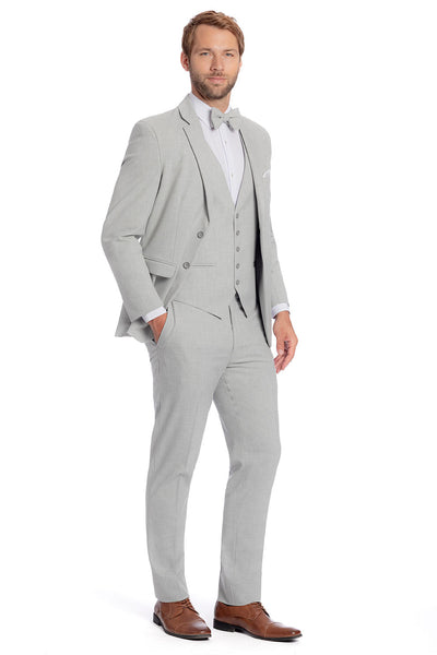Metro Light Grey Suit Jacket (Separates) by Mark of Distinction