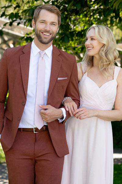 Metro Rust Suit Jacket (Separates) by Mark of Distinction