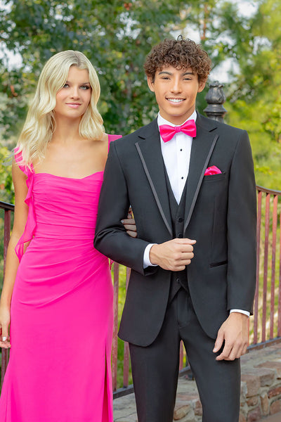 Simon Black Notch Tuxedo Jacket (Separates) by Mark of Distinction
