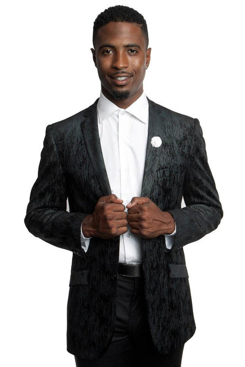 Master
Men's TazioMaster Slim Fit Tie Dye Gradient Sports Coat - Black - USA Men's Outlet
