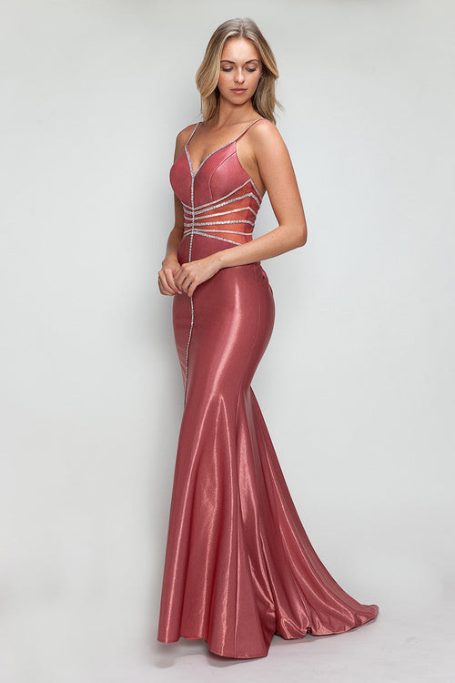 Evening Dress Sweetheart Spaghetti Strap Mermaid Gown By Lenovia 8344