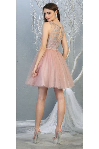 Dama Dresses for Quinceanera in Mauve Style MQ1803 Quince Outfit