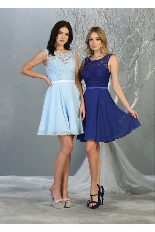 Dama Dresses for Quinceanera in Baby Blue Style MQ1814 Quince Outfit