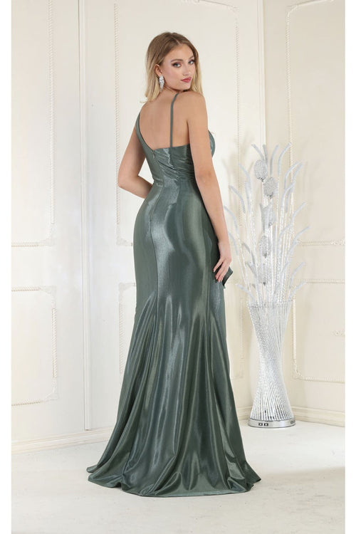 May Queen MQ1932 Ruffled Mermaid Formal Gown