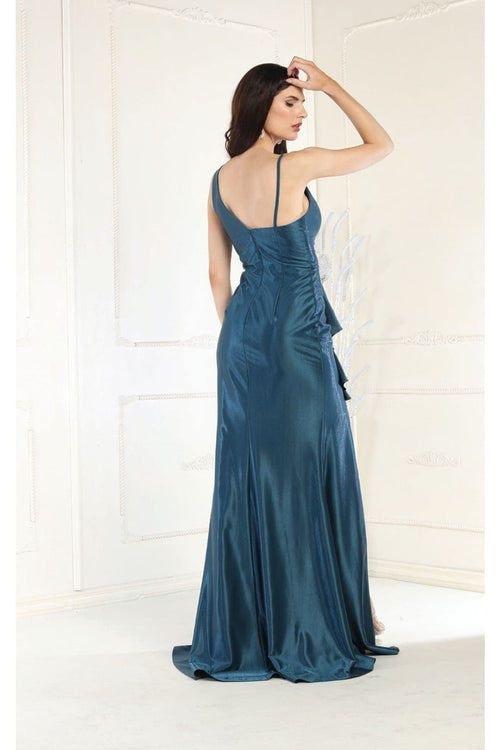 May Queen MQ1932 Ruffled Mermaid Formal Gown