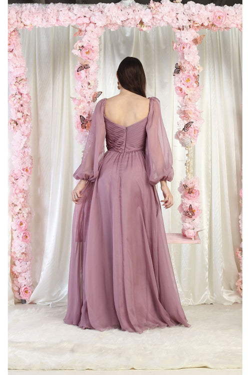 Chiffon Mother Of The Bride Gown MQ1990