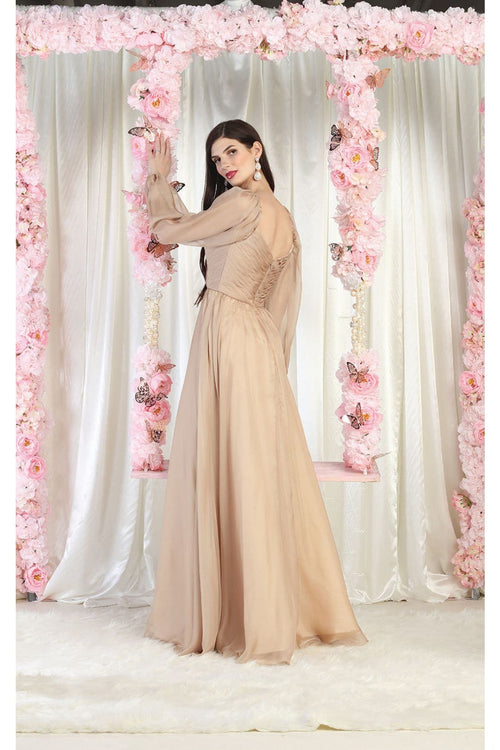 Chiffon Mother Of The Bride Gown MQ1990