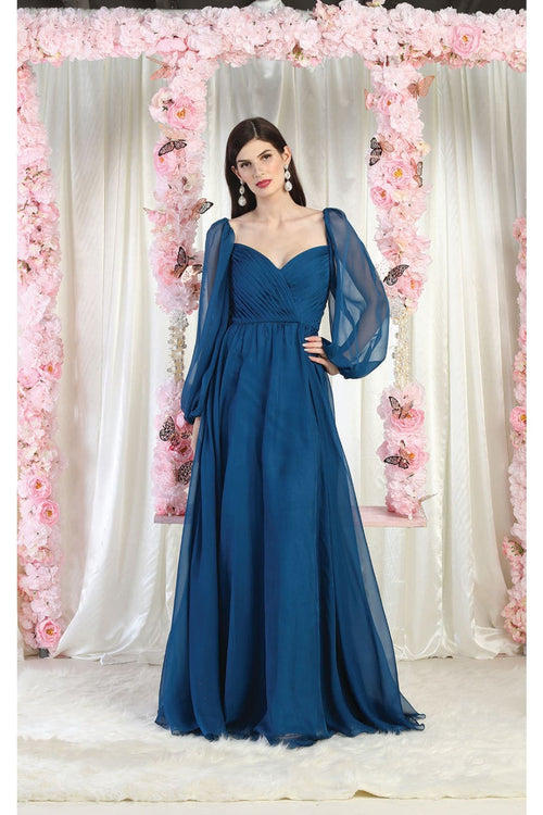 Chiffon Mother Of The Bride Gown MQ1990