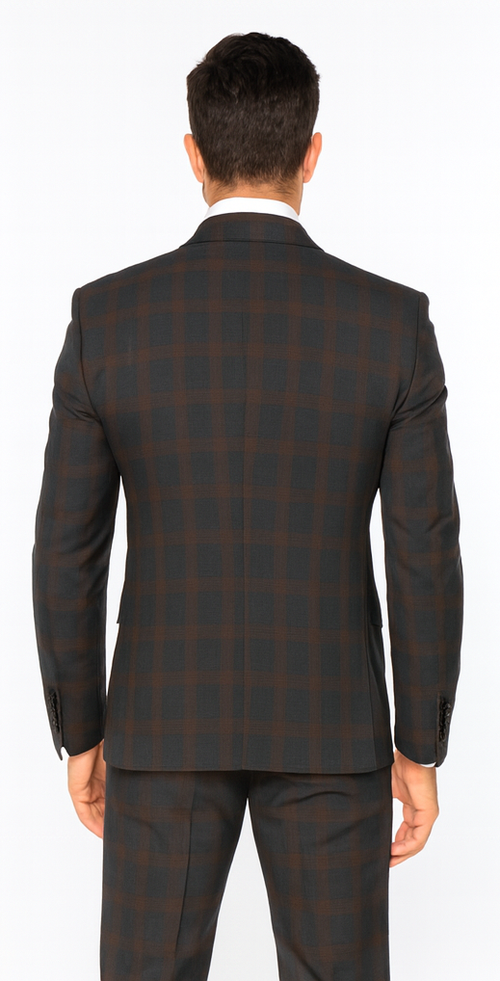 Men’s Rossi Man Milano RM1793 - Modern Formal Suit - Stylish Tailored Attire for Every Occasion by USA Men's Outlet