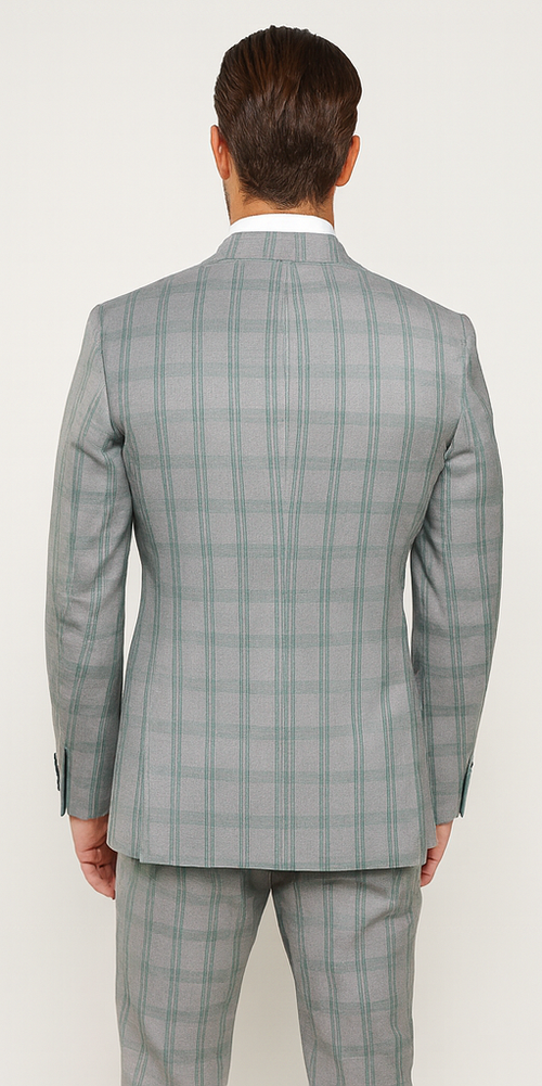 Men’s Rossi Man Milano RM1828 - Slim Fit Modern Suit - Formal Wear for Every Occasion by USA Men's Outlet