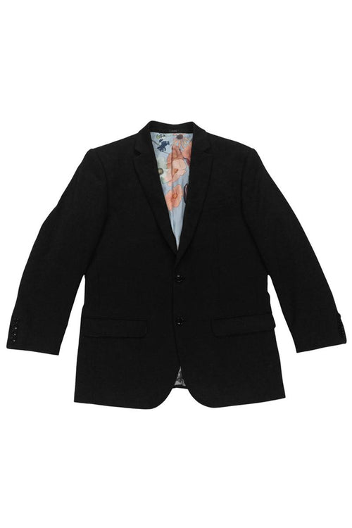 Men's Tazio Slim Fit Travel Blazer in Black β Stretch & Sophistication - USA Men's Outlet