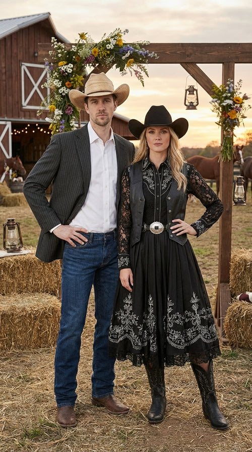 Mens Black Pinstripe Western Blazer β Classic Cowboy Style Jacket for Business, Formal and Smart Casual Wear
