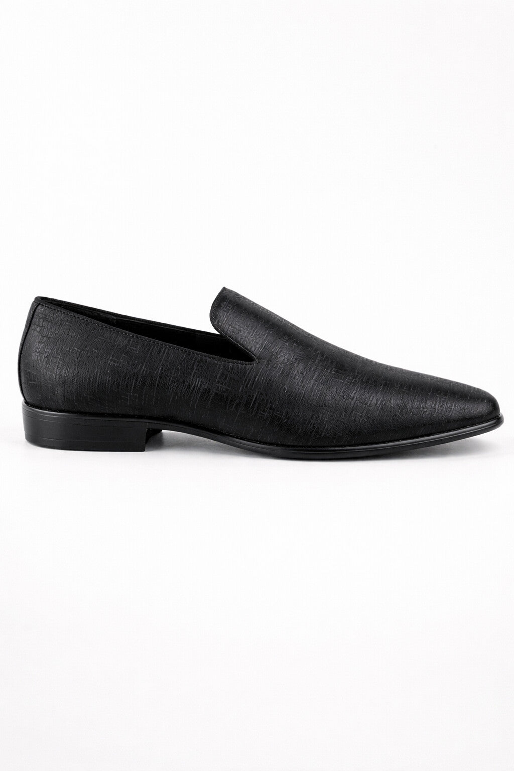 "Sharkskin" Black Couture 1910 Tuxedo Shoes