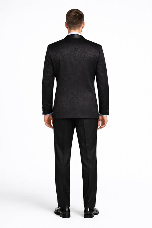 Mens Traditional Black Church Suit β Clean Classic Worship Look